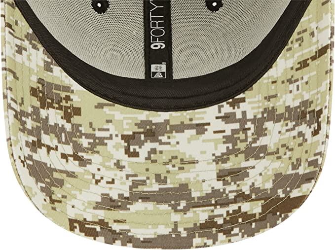 NFL Men's Steelers 2022 Salute To Service 9Forty Snapback ADJ Hat Blk/Camo