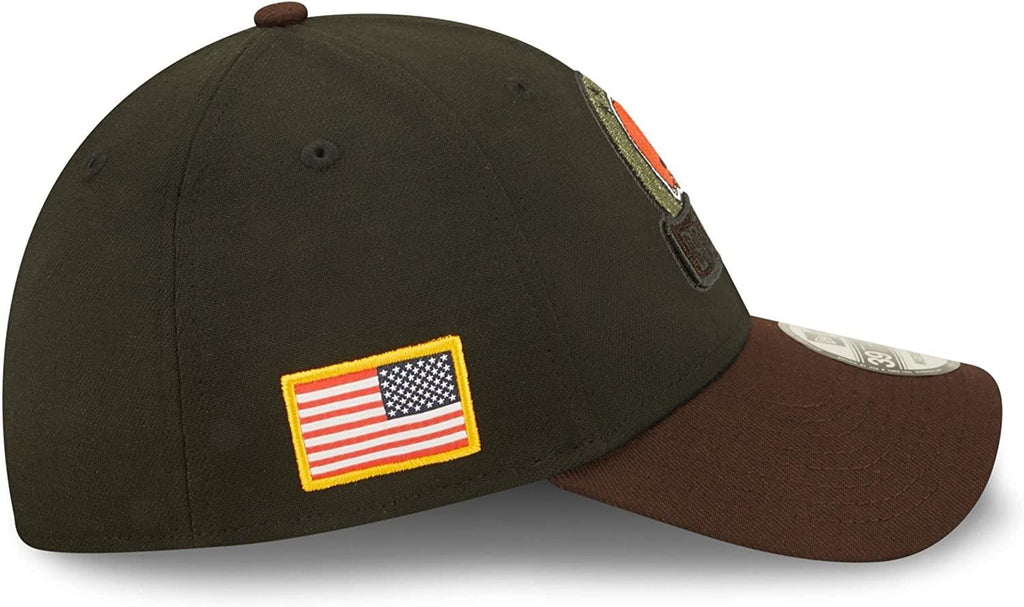 New Era NFL Men's Cleveland Browns 2022 Salute to Service 39THIRTY Flex Hat
