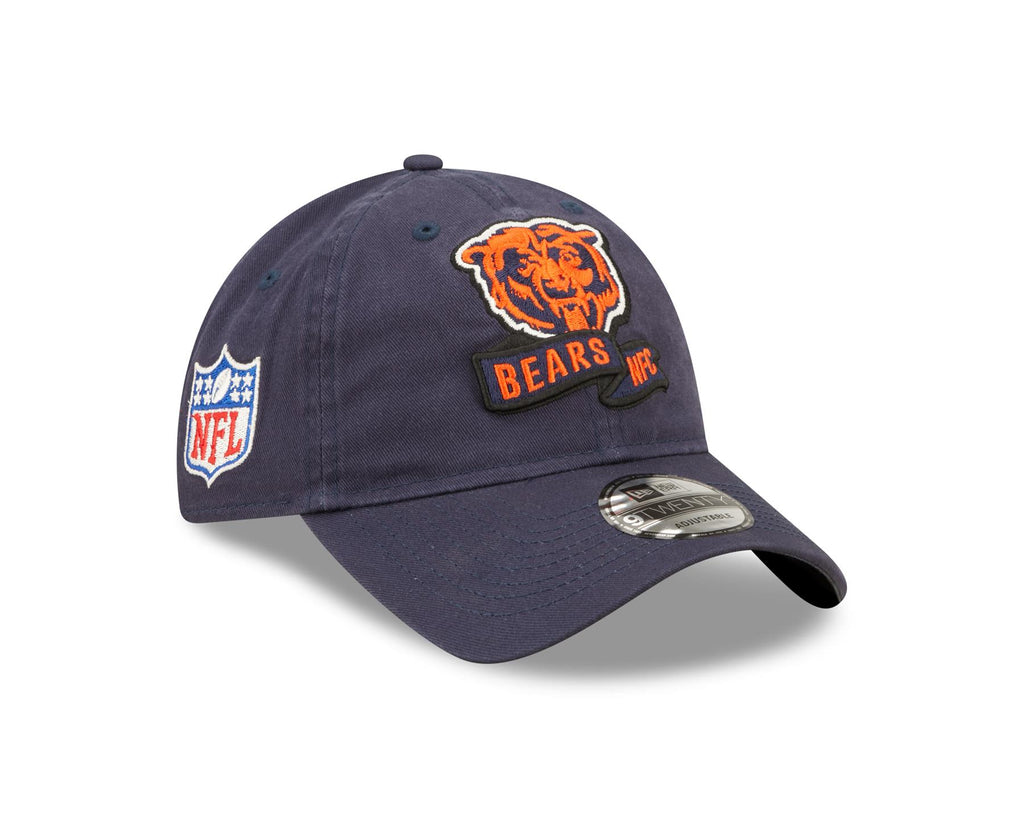 New Era NFL Men's Chicago Bears NFL Sideline Home 2022 9TWENTY Adjustable Hat Navy