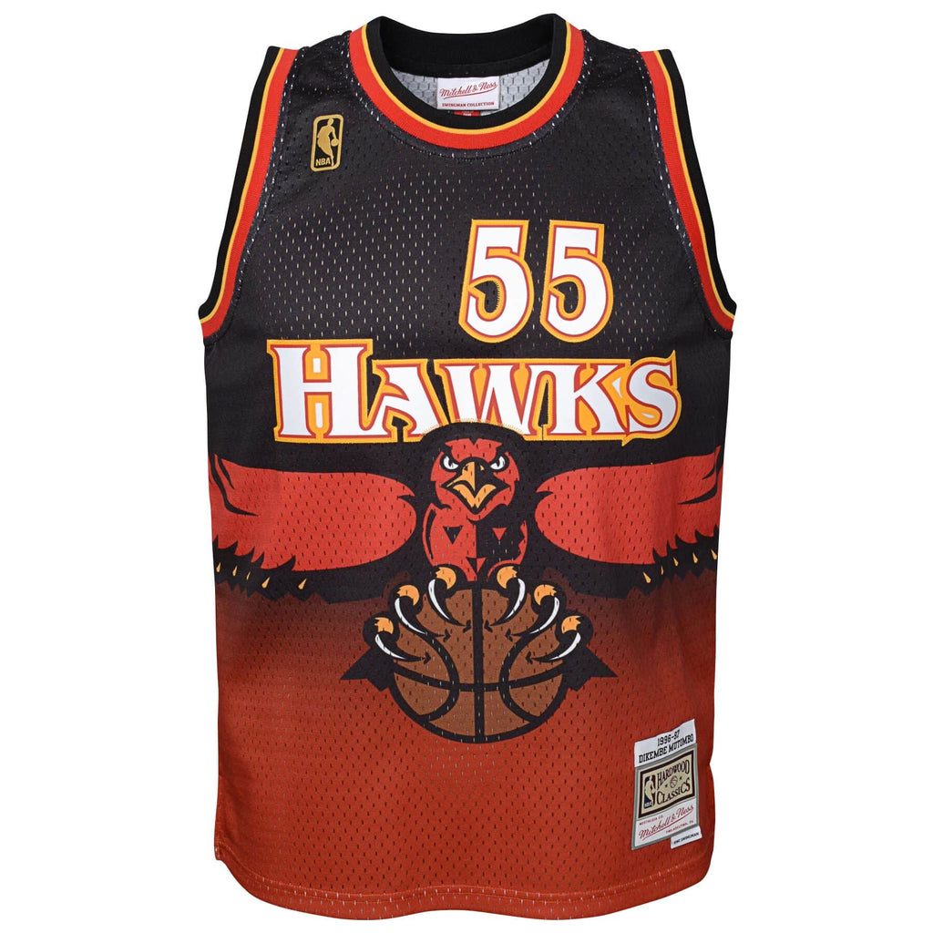 Mitchell & Ness NBA Men's Hawks Dikembe Mutombo 1996-97 Jersey