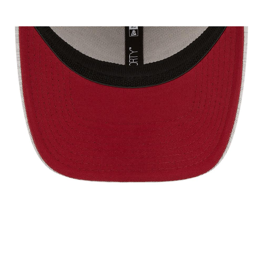 New Era NFL Men's Washington Outline 9Forty Snapback Adjustable Hat Grey