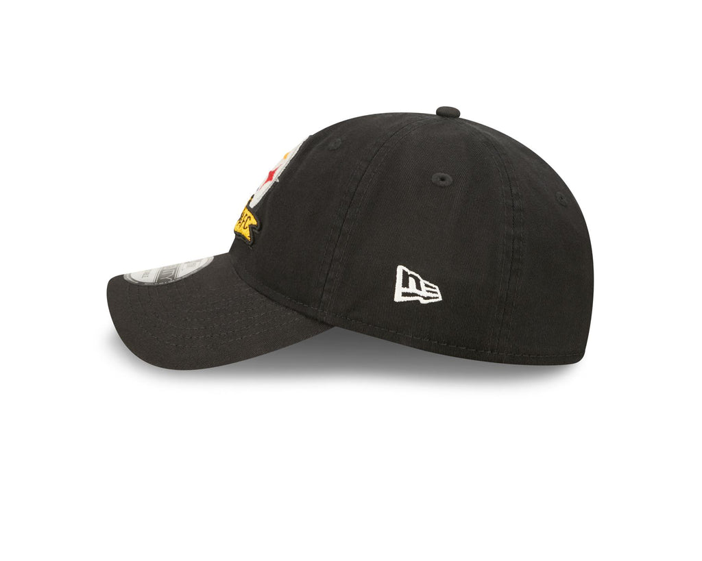 New Era NFL Men's Pittsburgh Steelers NFL Sideline Home 2022 9TWENTY Adjustable Hat Black