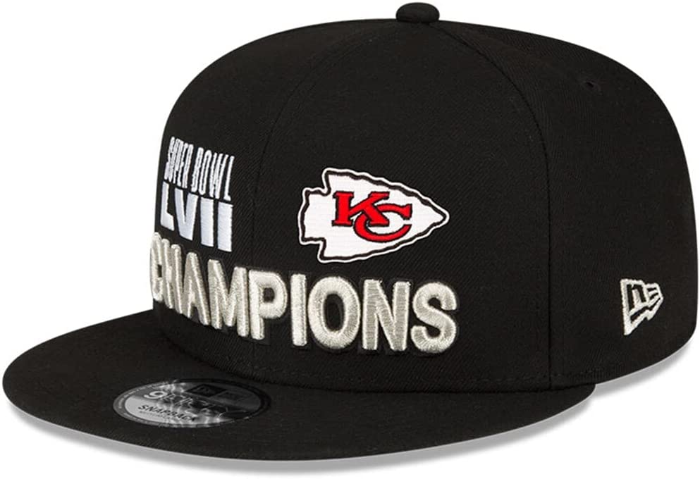 New Era NFL Men's Kansas City Chiefs Super Bowl LVII Champions Parade 9FIFTY Snapback Hat One Size