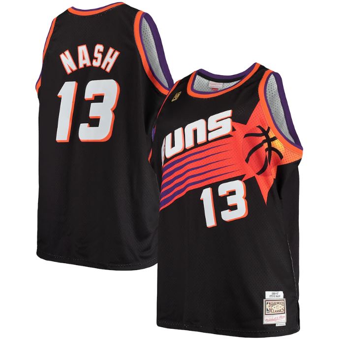 Mitchell & Ness Phoenix Suns Steve Nash 1996-97 Hardwood Classics Jersey