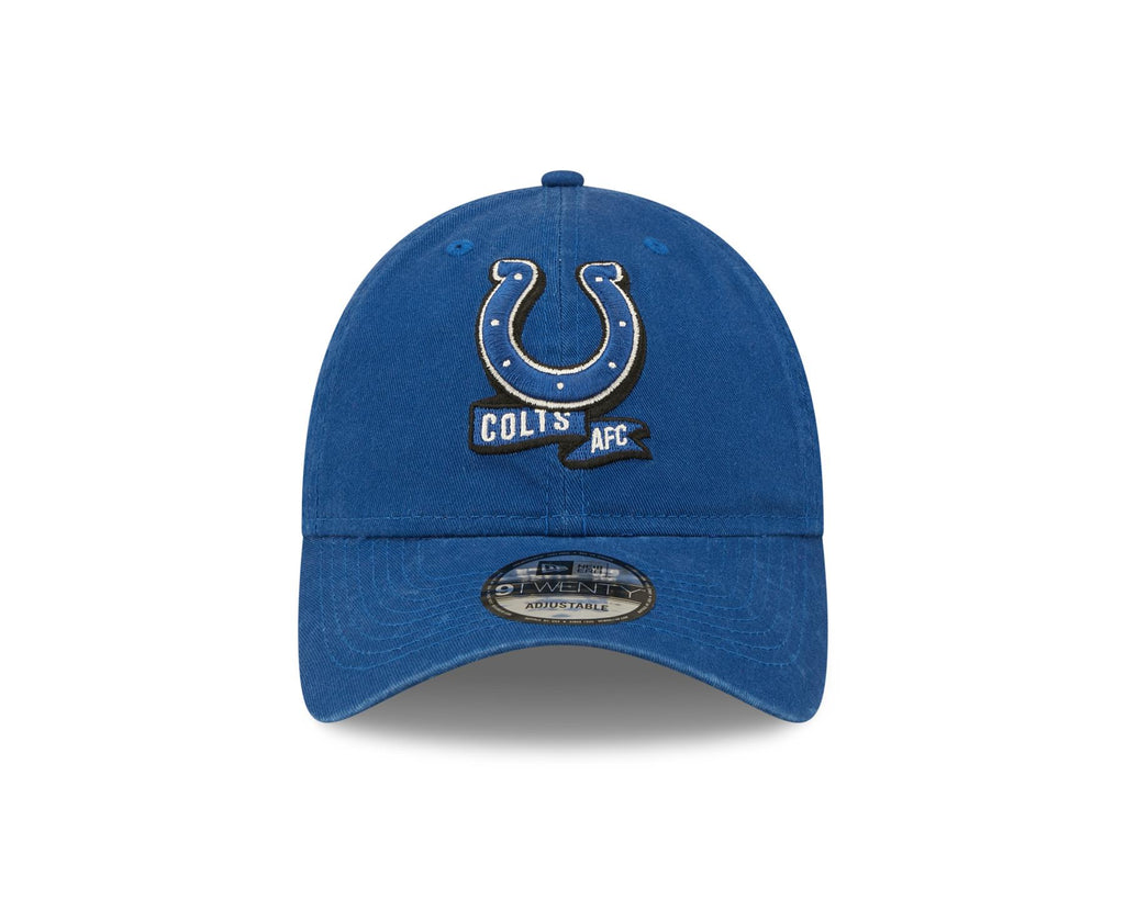 New Era NFL Men's Indianapolis Colts NFL Sideline Home 2022 9TWENTY Adjustable Hat Blue