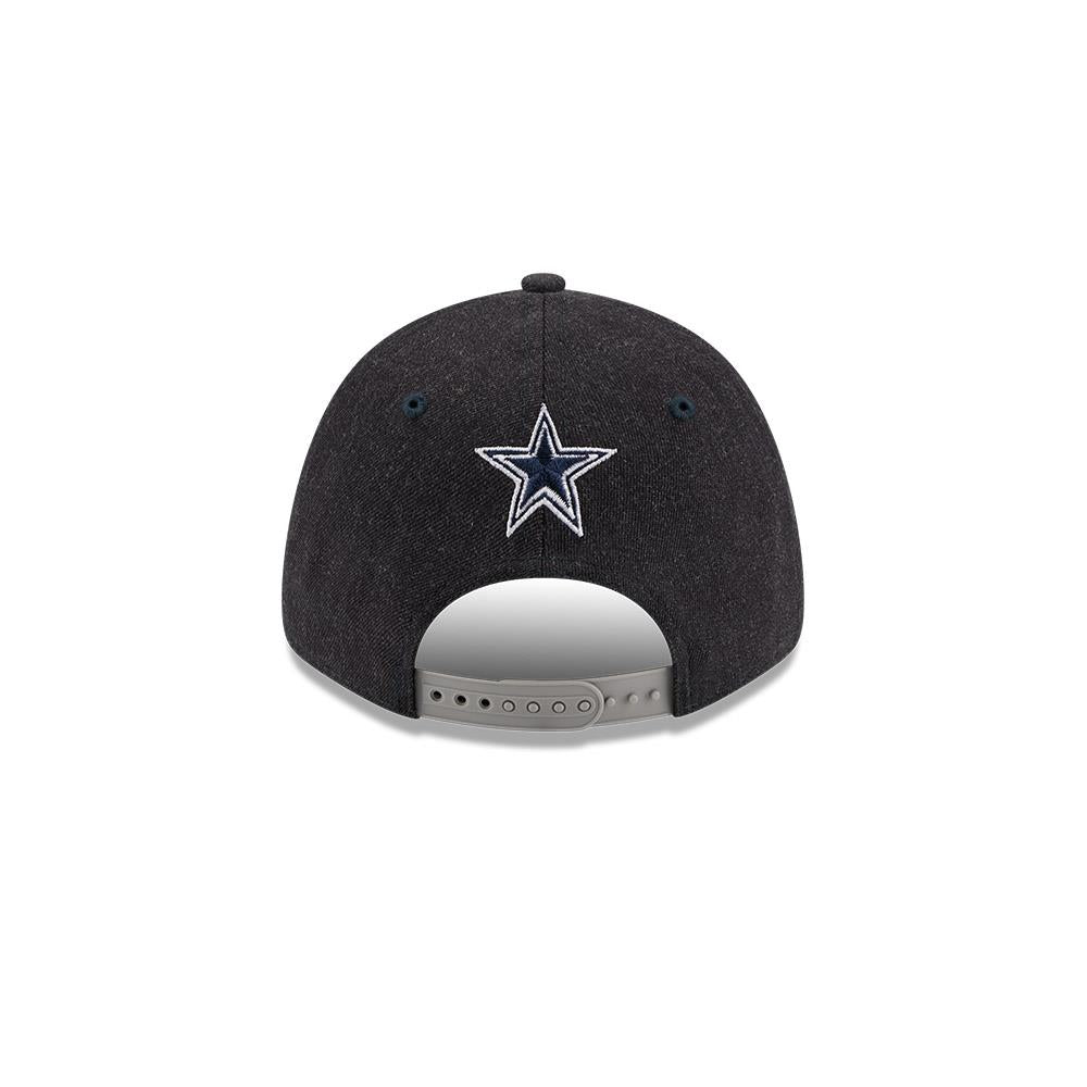 New Era NFL Men's Dallas Cowboys The League Heathered Navy 9Forty Snapback Adjustable Hat