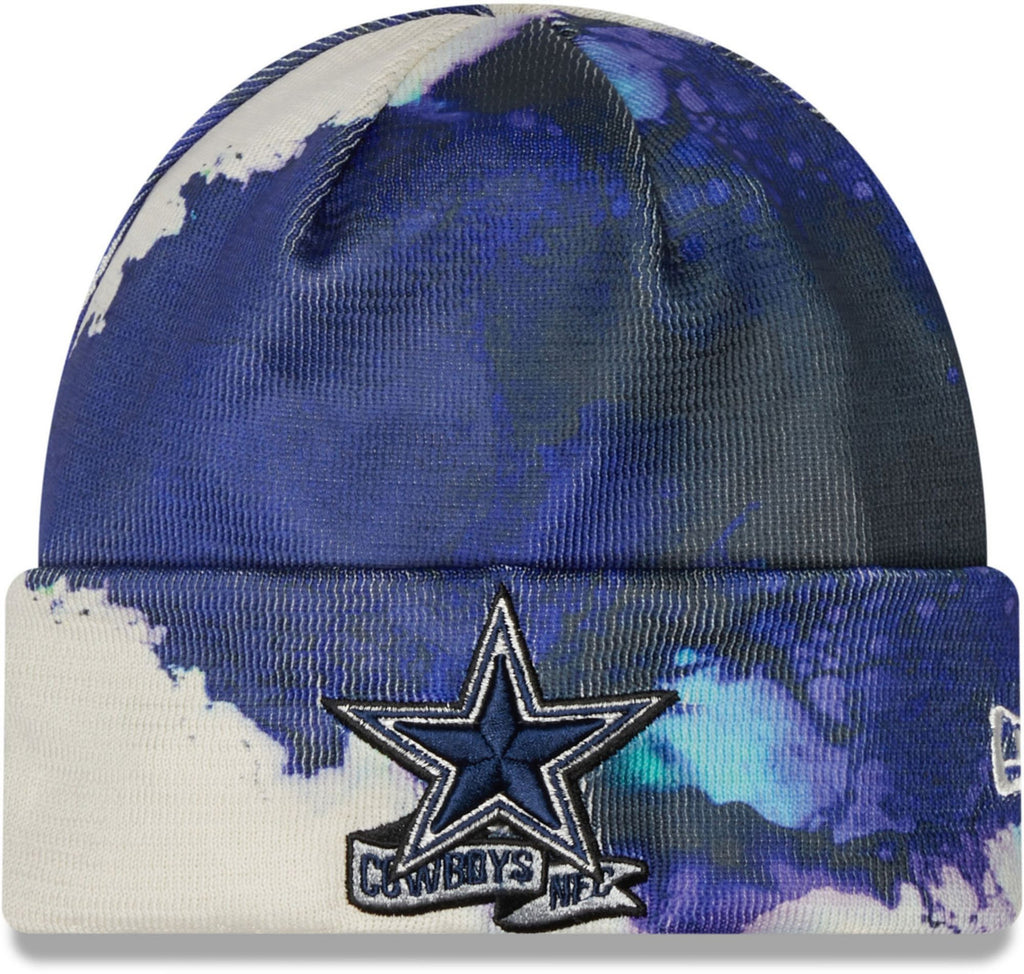 New Era NFL Men's Dallas Cowboys 2022 Sideline Ink Knit Beanie One Size