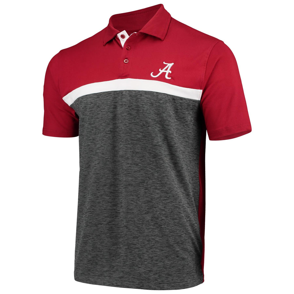Colosseum NCAA Men's Alabama Crimson Tide Capital City Polo