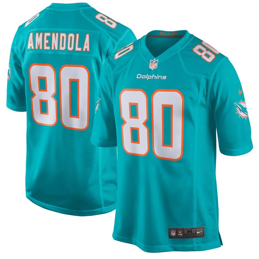 Nike NFL Youth #80 Danny Amendola Miami Dolphins Game Jersey