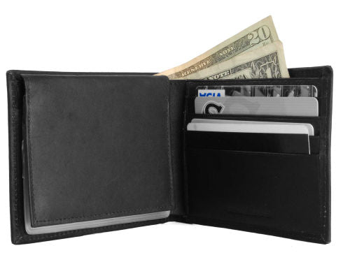 Rico NFL Green Bay Packers Embroidered Billfold Genuine Leather Wallet