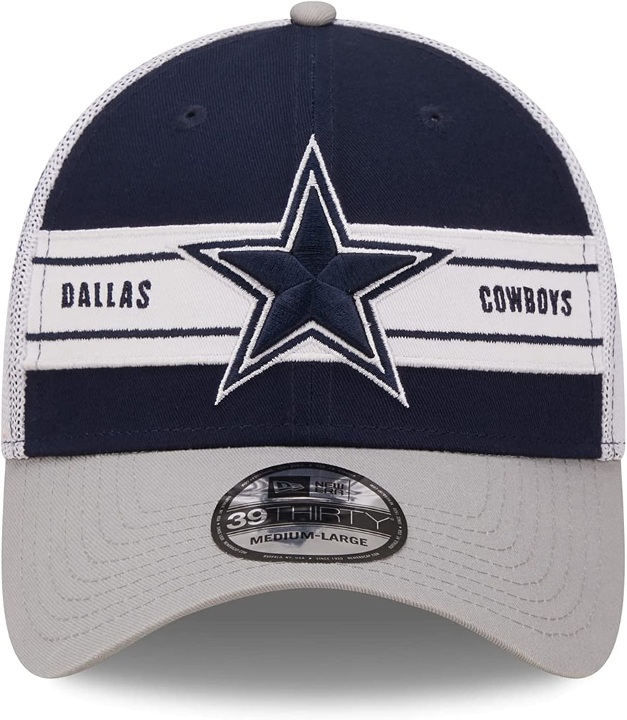 New Era NFL Men's Dallas Cowboys Team Banded 39THIRTY Flex Fitted Hat