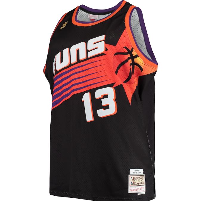 Mitchell & Ness Phoenix Suns Steve Nash 1996-97 Hardwood Classics Jersey