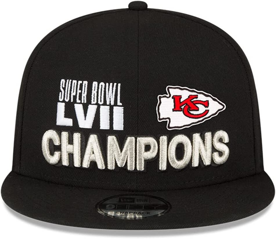 New Era NFL Men's Kansas City Chiefs Super Bowl LVII Champions Parade 9FIFTY Snapback Hat One Size