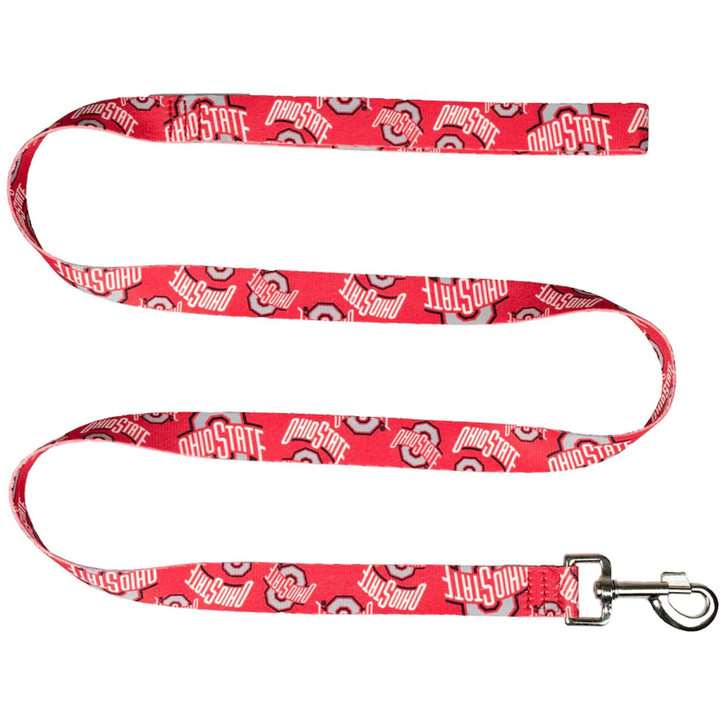 Little Earth NCAA Ohio State Buckeyes Team Pet Leash 1in X 60in