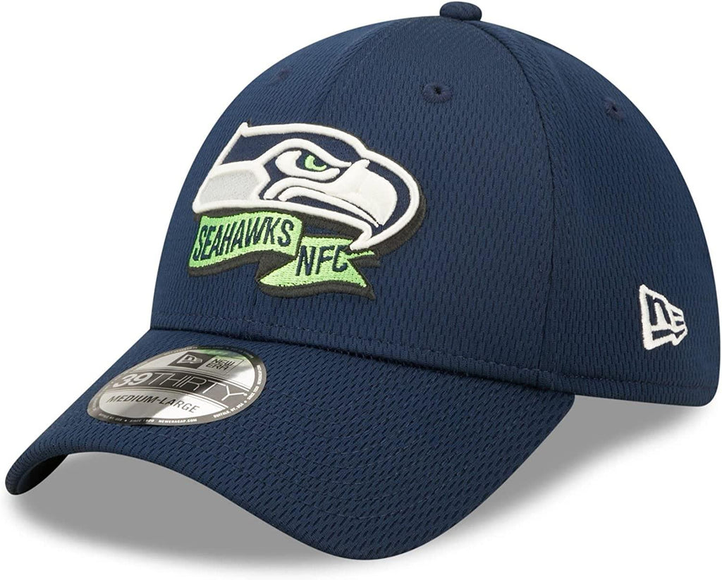 New Era NFL Men's Seattle Seahawks 2022 NFL Sideline 39THIRTY Coaches Flex Hat