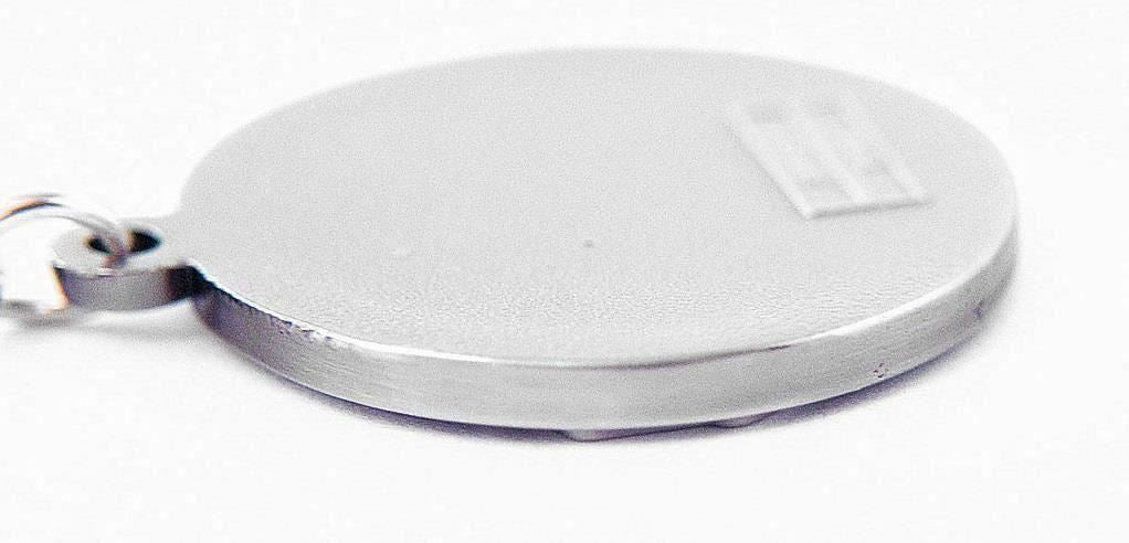 Aminco NFL Baltimore Ravens Impact Keychain, Silver, One Size