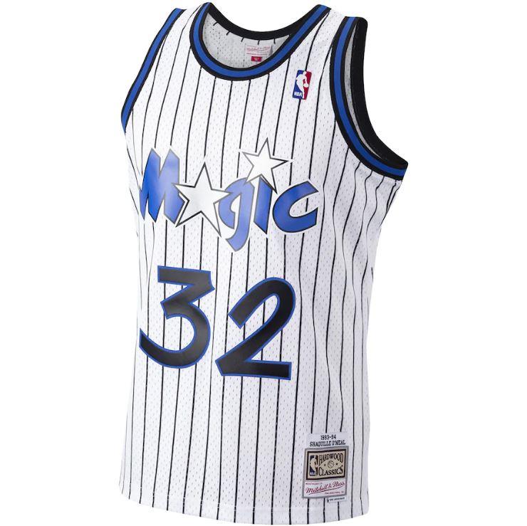 Mitchell & Ness NBA Men's Magic Shaquille O'Neal 1993-94 Swingman Road Jersey