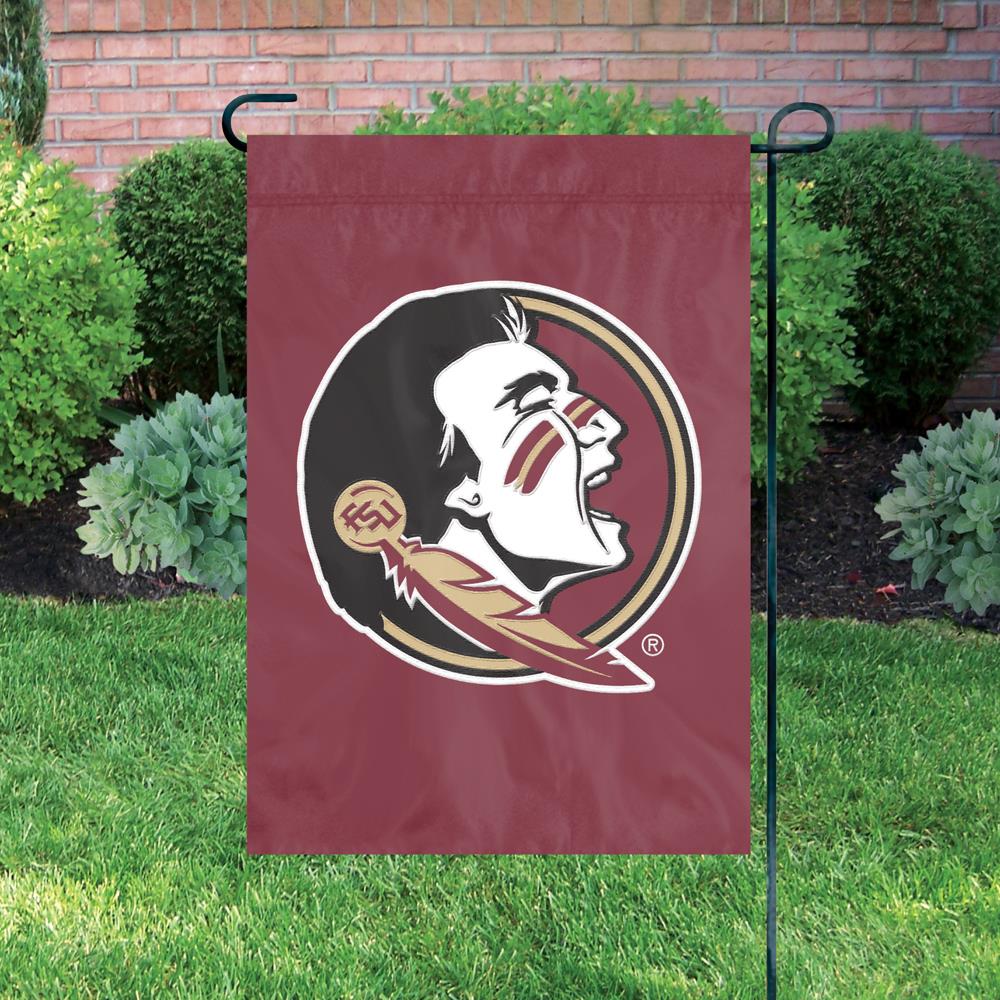 Party Animal NCAA Florida State Seminoles Garden Flag Full Size 18x12.5