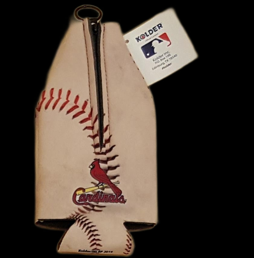 Kolder MLB St Louis Cardinals Vintage Baseball Zip Bottle Coolie Koozie