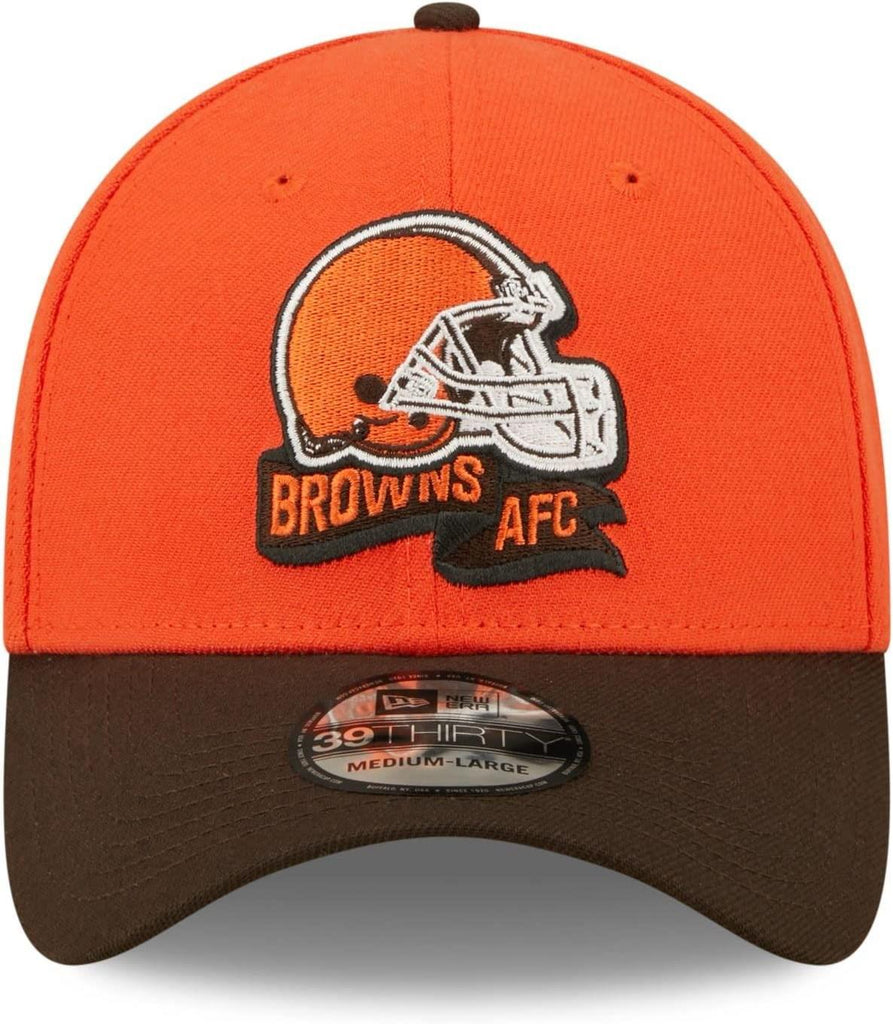 New Era NFL Men's Cleveland Browns 2022 NFL Sideline 39THIRTY Flex Hat