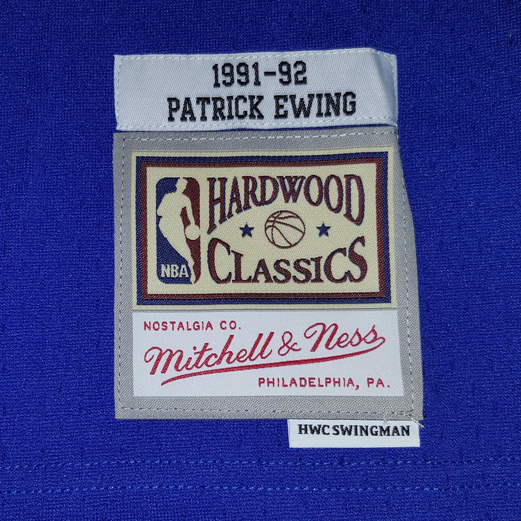 Mitchell & Ness NBA Men's Knicks Patrick Ewing 1991-92 Swingman Road Jersey