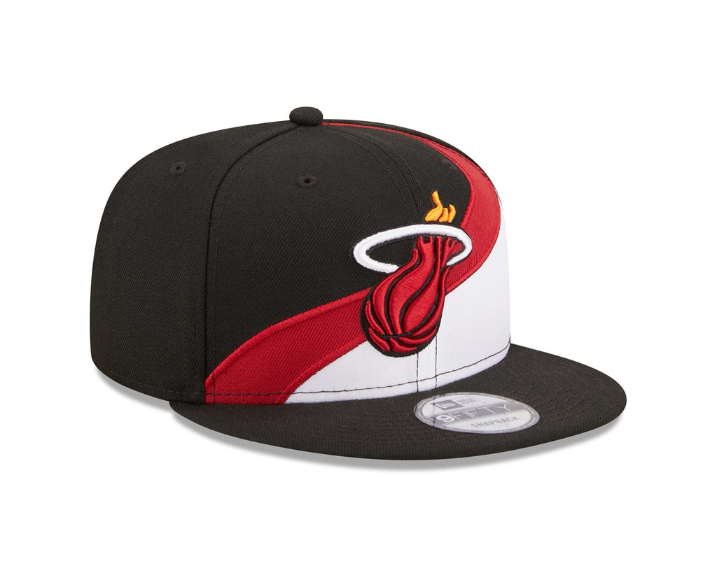 New Era NBA Men's Miami Heat New Wave 9Fifty Snapback Adjustable Hat