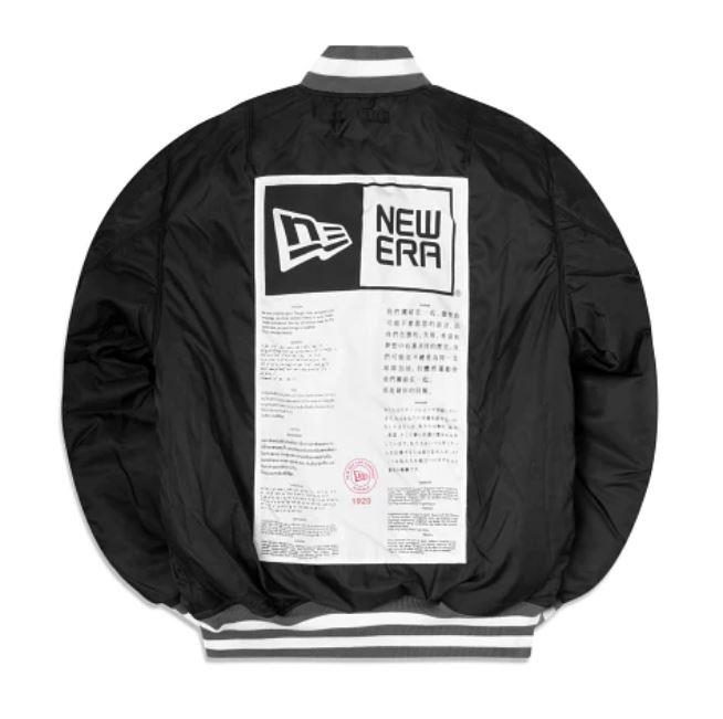 New Era NFL Men's Las Vegas Raiders Reversible Alpha Industries MA-1 Bomber Jacket