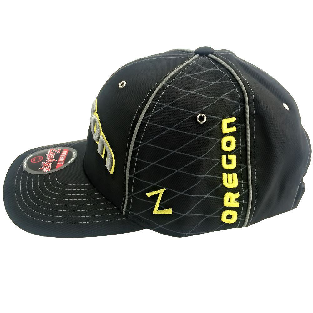 Zephyr NCAA Men's Oregon Ducks Synthesis Adjustable Cap