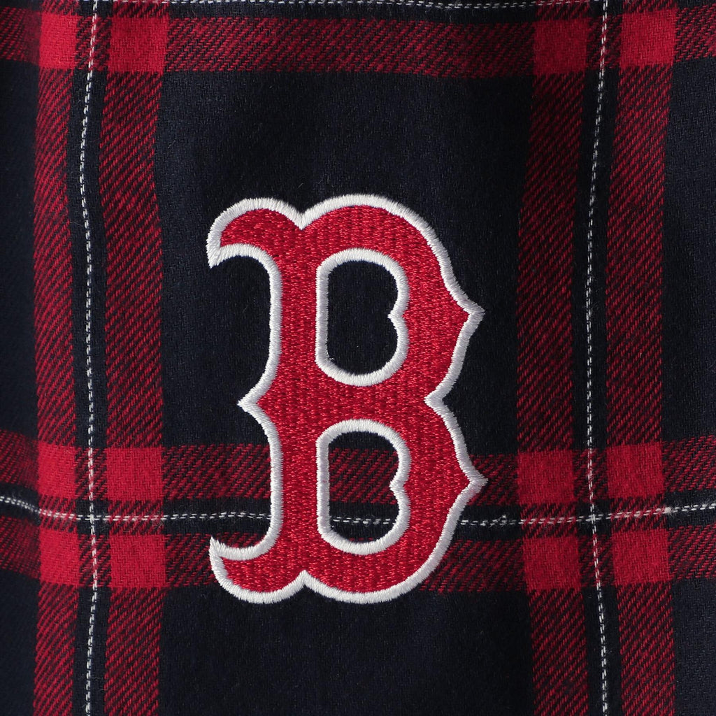 Concepts Sport MLB Men's Boston Red Sox Troupe Shirt And Pants Pajama Sleepwear 2-Piece Set