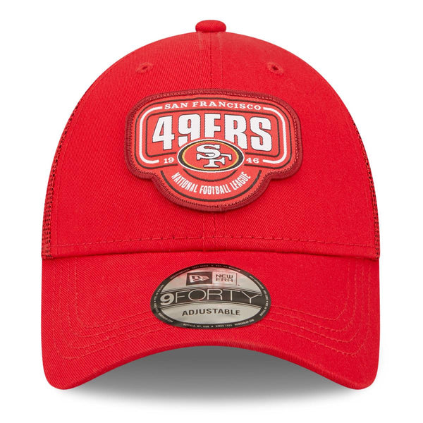 New Era Curved Brim 9FORTY The League San Francisco 49ers NFL Red