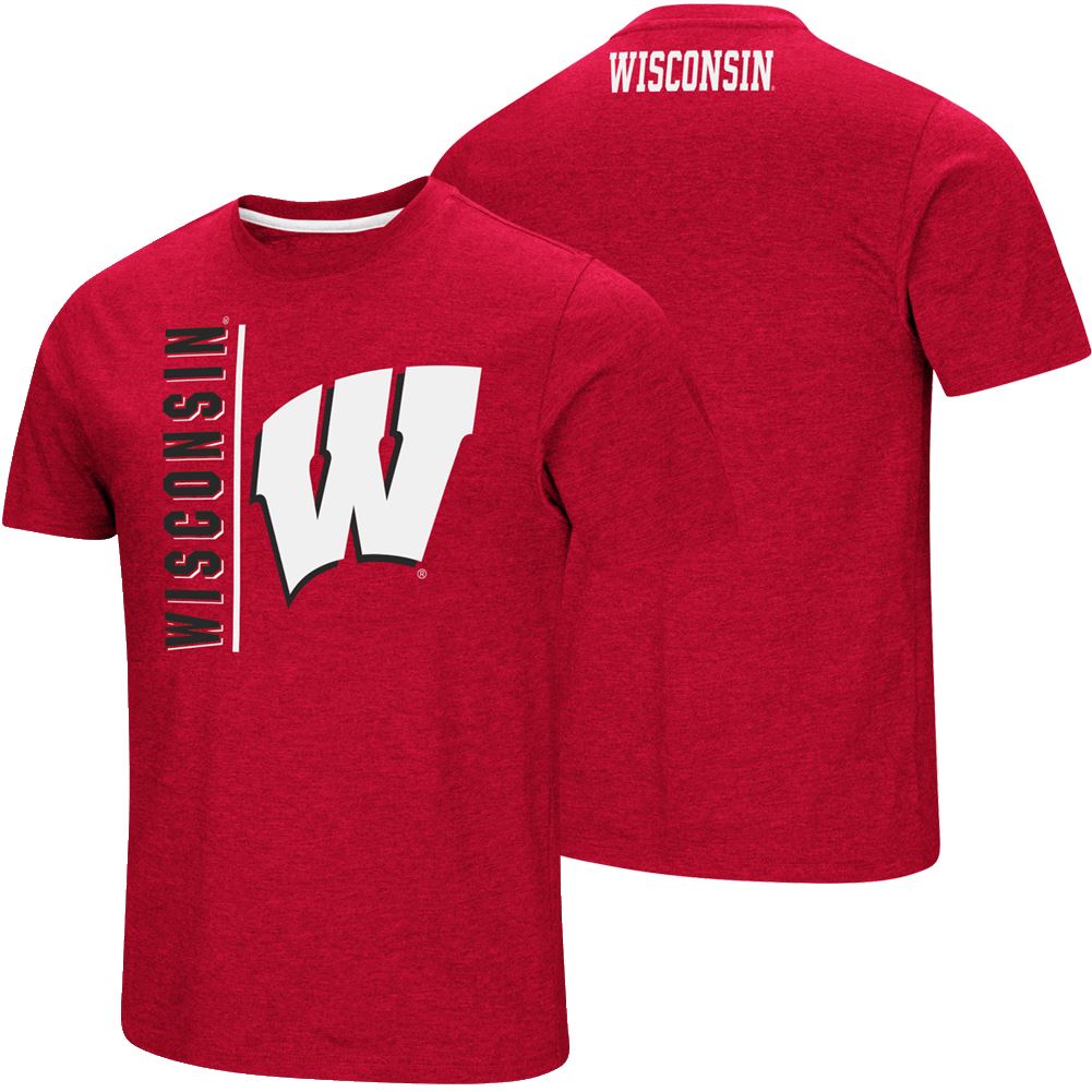 Colosseum NCAA Men’s Wisconsin Badgers H20 T-Shirt