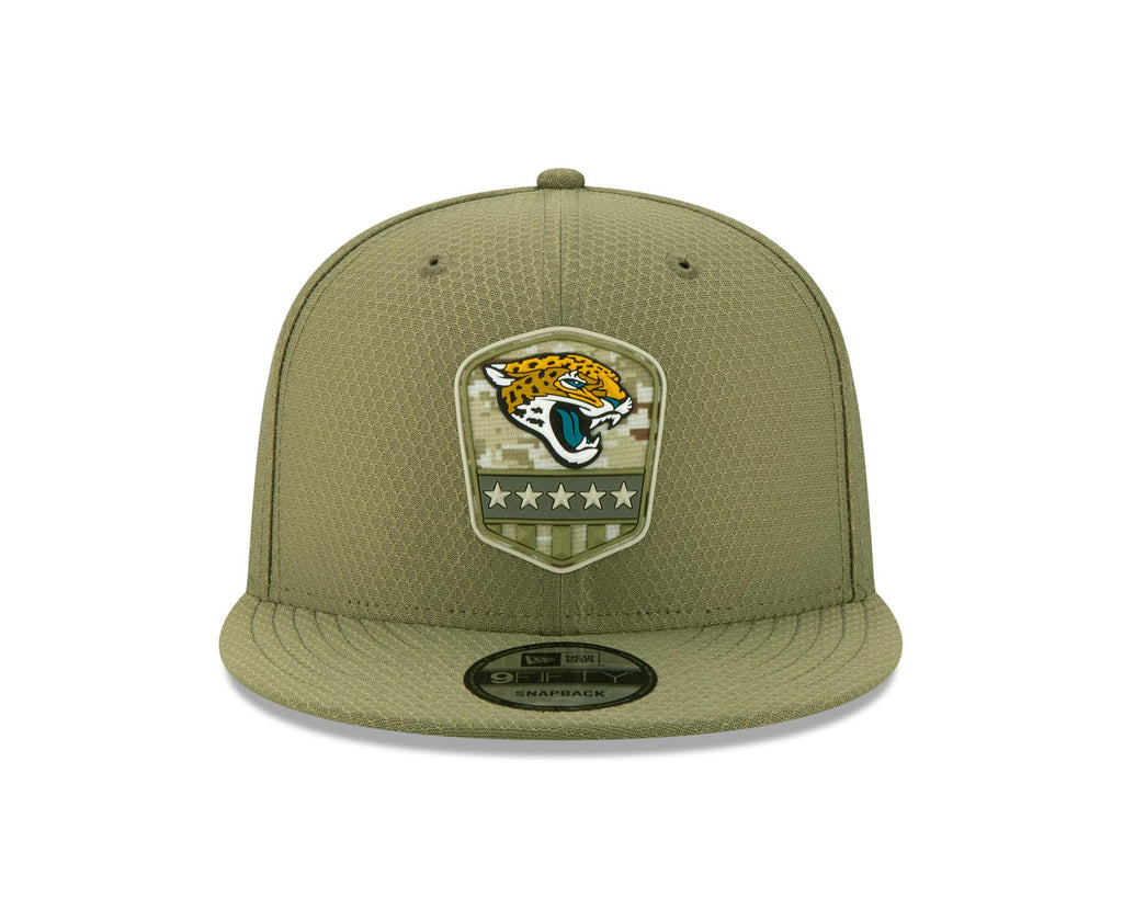 New Era NFL Men's Jacksonville Jaguars 2019 Salute to Service Sideline 9FIFTY Snapback Hat