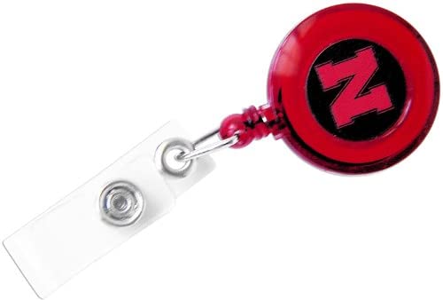 Aminco NCAA Nebraska Cornhuskers ID Badge Reel Holder