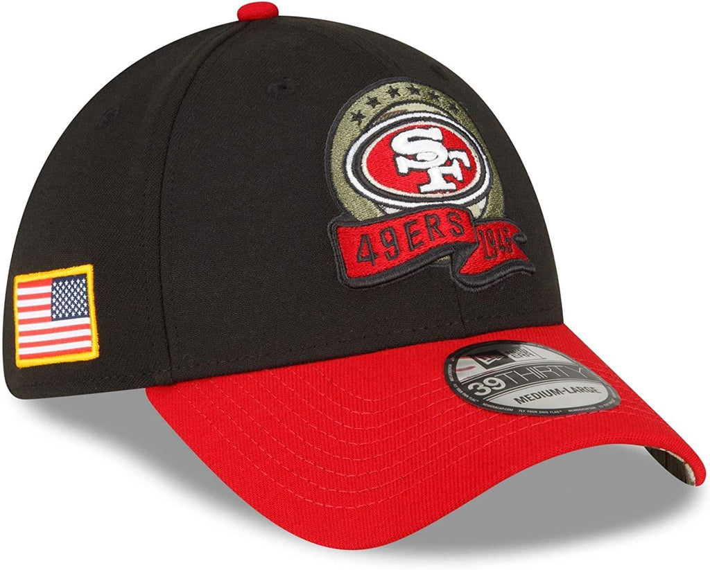 New Era NFL Men's San Francisco 49ers 2022 Salute to Service 39THIRTY Flex Hat