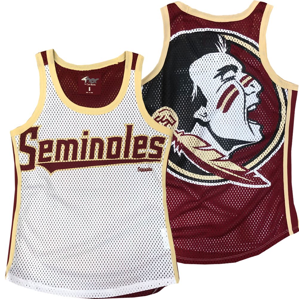 G-III NCAA Women's Florida State Seminoles Opening Day Mesh Tank Top