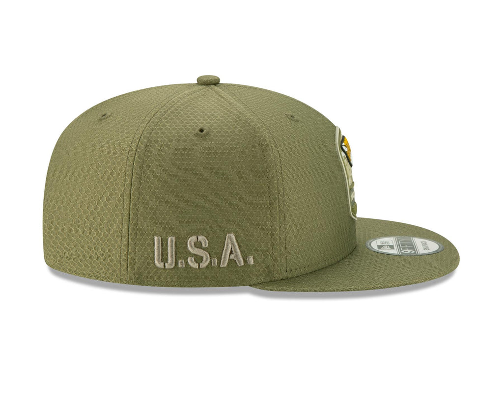 New Era NFL Men's Jacksonville Jaguars 2019 Salute to Service Sideline 9FIFTY Snapback Hat