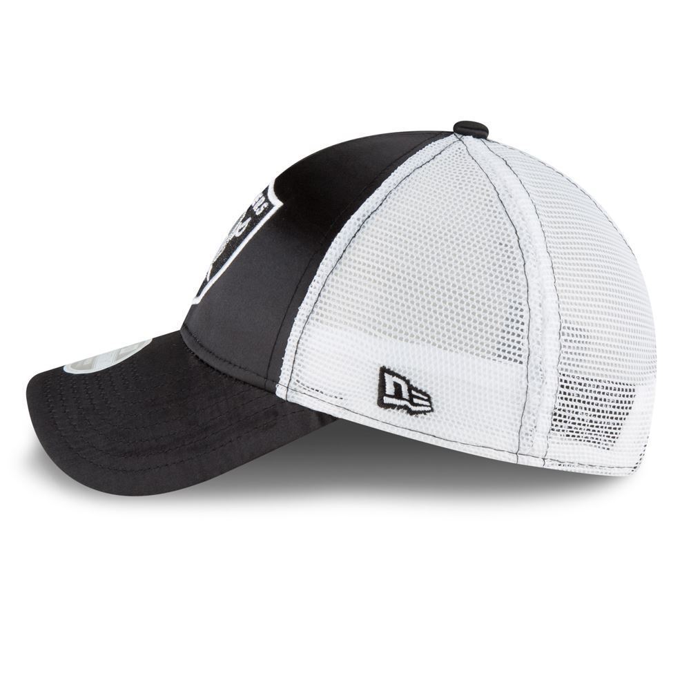 New Era NFL Women's Las Vegas Raiders Satin Chic 2 9Forty Adjustable Hat