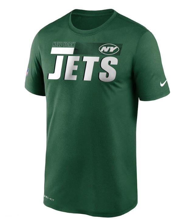Nike NFL Men's New York Jets Sideline Impact Legend Performance T-Shirt