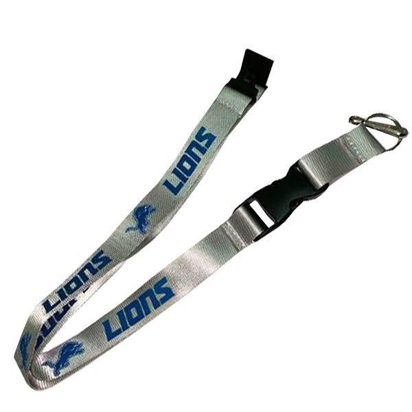 Aminco NFL Detroit Lions Breakaway Lanyard Grey