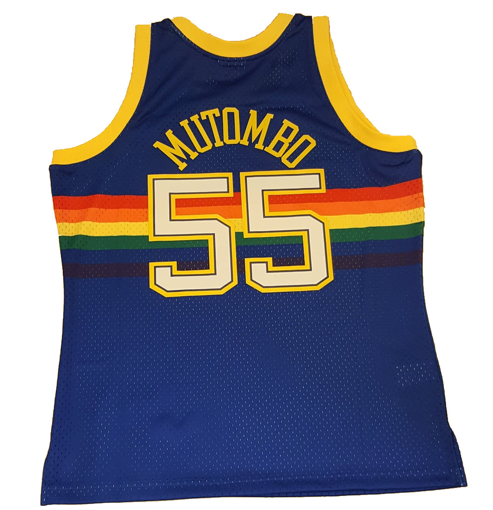Mitchell & Ness NBA Men's Nuggets Dikembe Mutombo 1991-92 Jersey