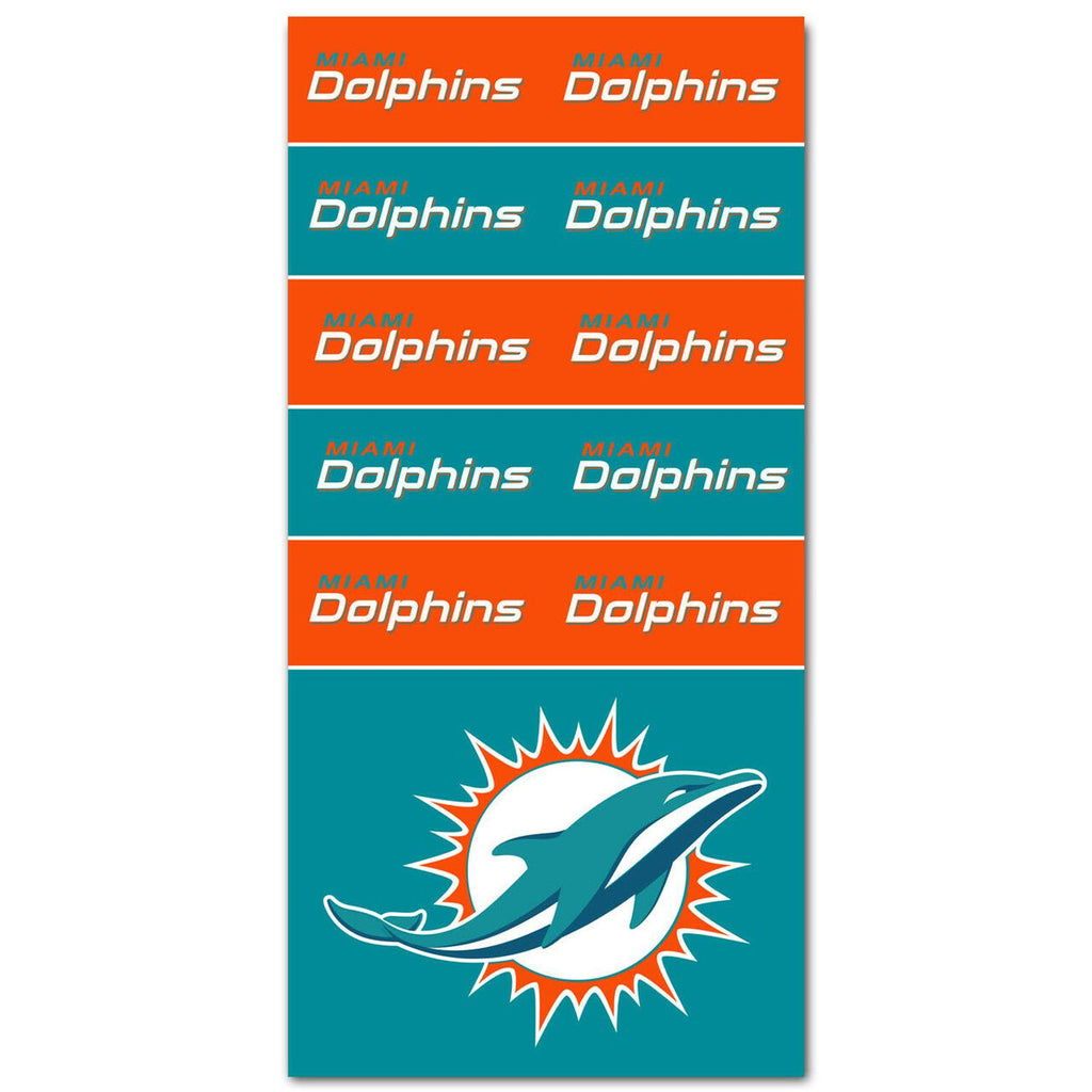 Little Earth NFL Unisex Miami Dolphins Multi-functional Superdana