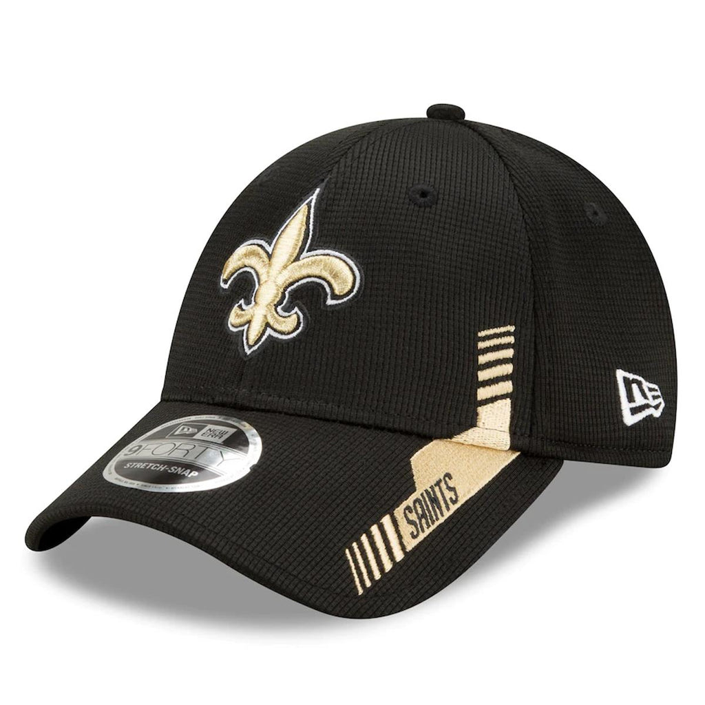 New Era NFL Men's New Orleans Saints NFL Sideline Home 9FORTY Adjustable Stretch-Snap Hat