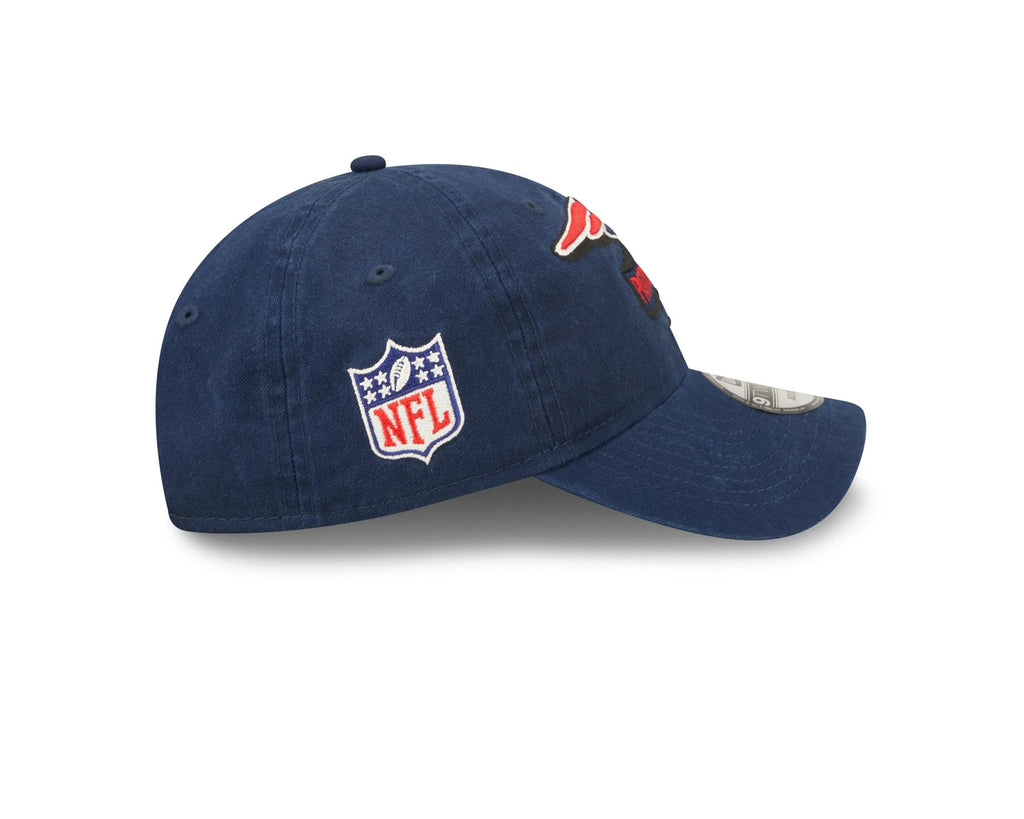 New Era NFL Men's New England Patriots NFL Sideline Home 2022 9TWENTY Adjustable Hat Navy