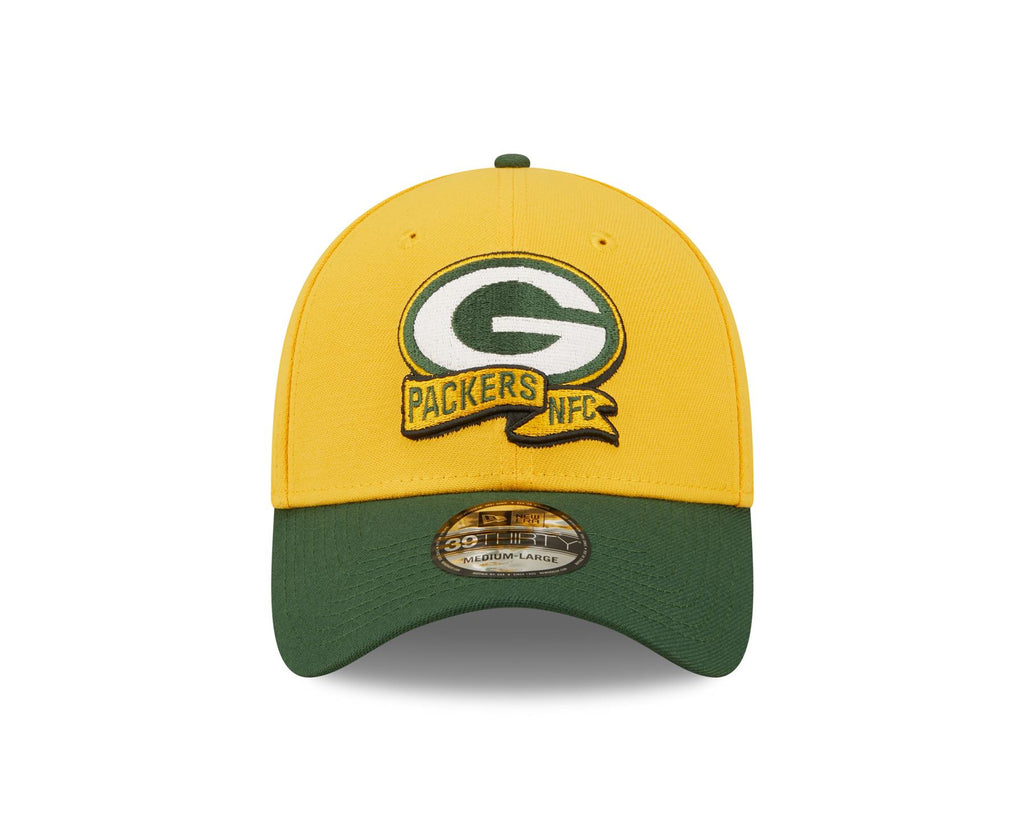 New Era NFL Men's Green Bay Packers 2022 NFL Sideline 39THIRTY Flex Hat