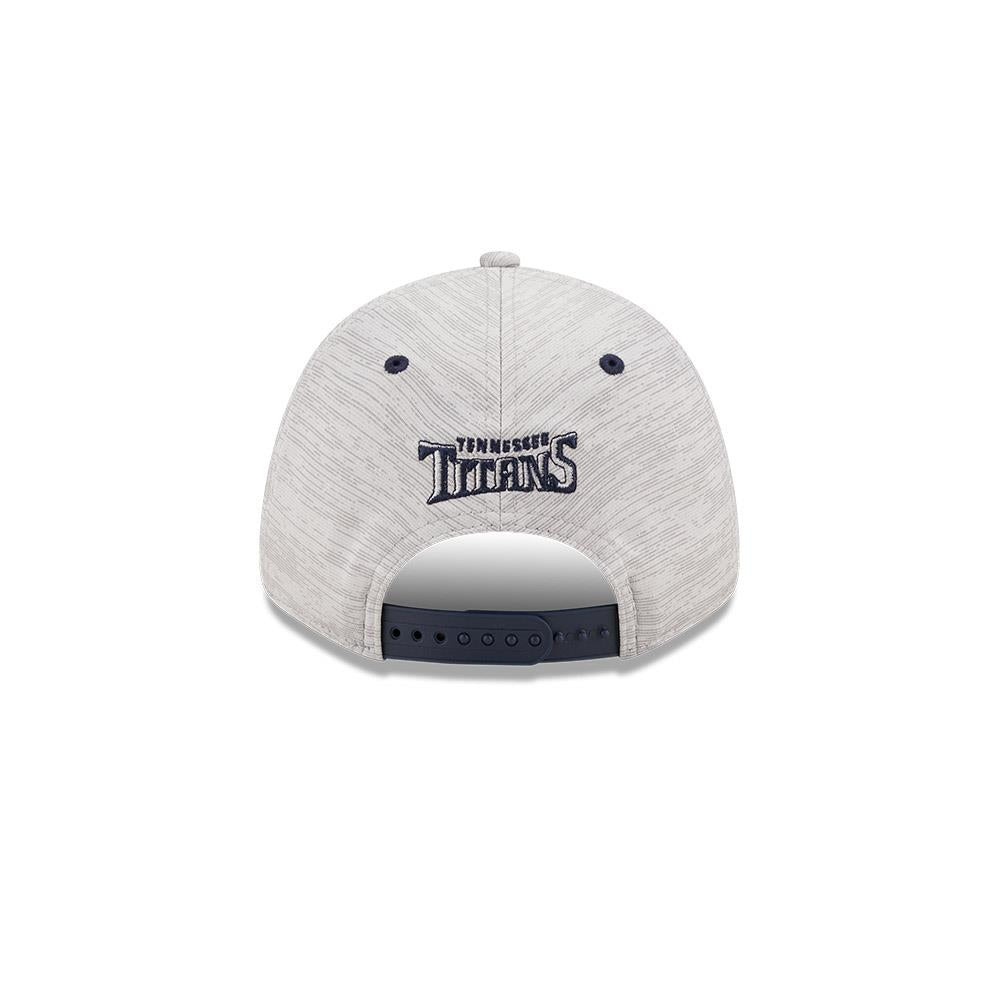 New Era NFL Men's Tennessee Titans Outline 9Forty Snapback Adjustable Hat Grey