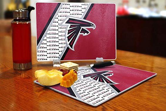 Duck House NFL Atlanta Falcons Glass Cutting Board 14