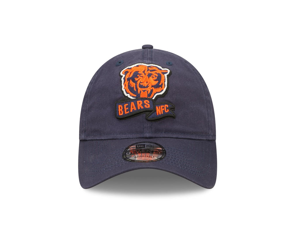 New Era NFL Men's Chicago Bears NFL Sideline Home 2022 9TWENTY Adjustable Hat Navy