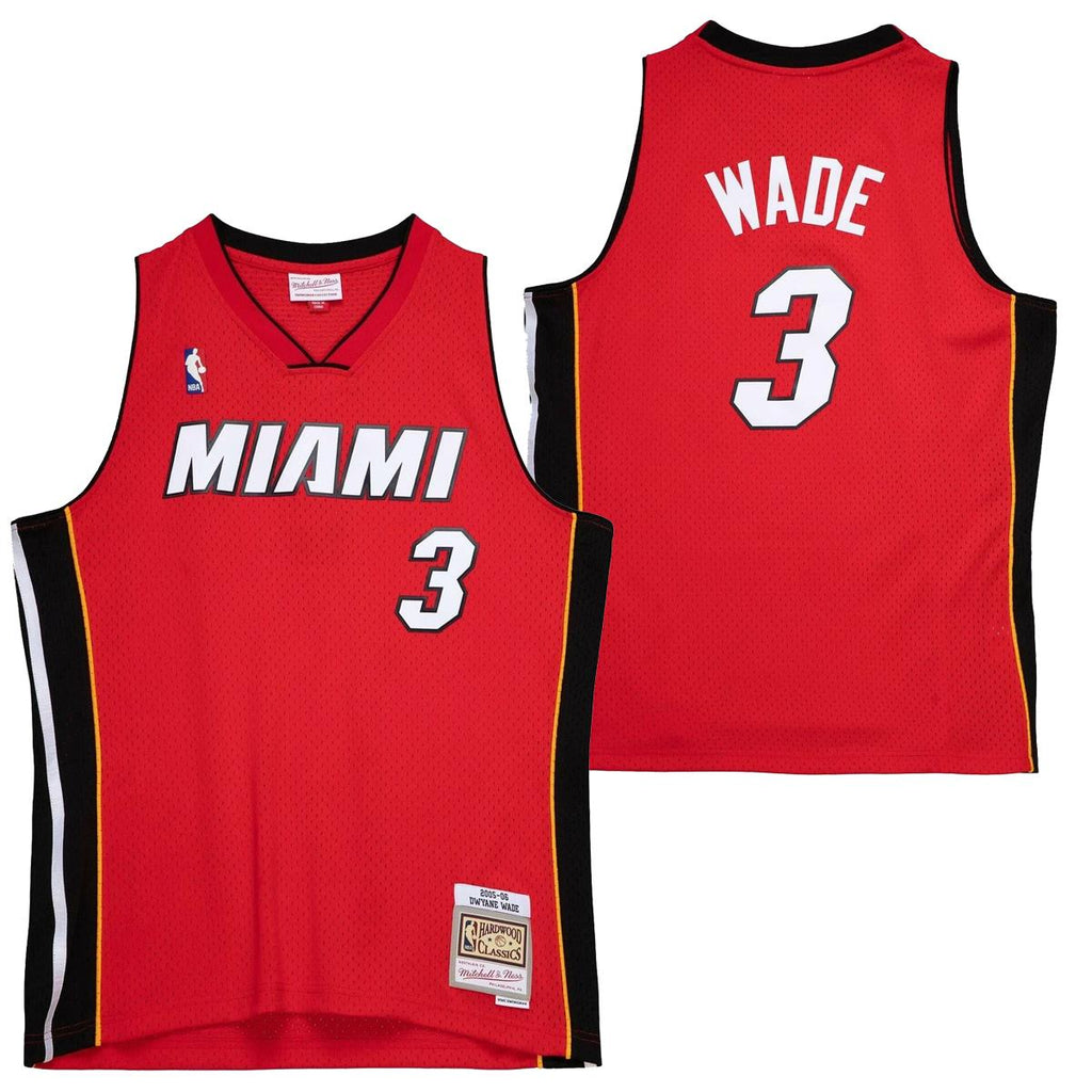 Mitchell & Ness NBA Men's Heat Dwyane Wade 2005-06 Classics Swingman Jersey