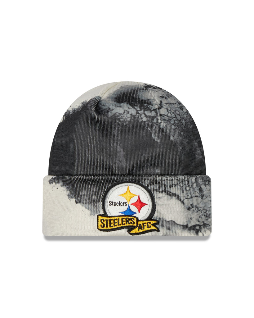 New Era NFL Men's Pittsburgh Steelers 2022 Sideline Ink Knit Beanie One Size