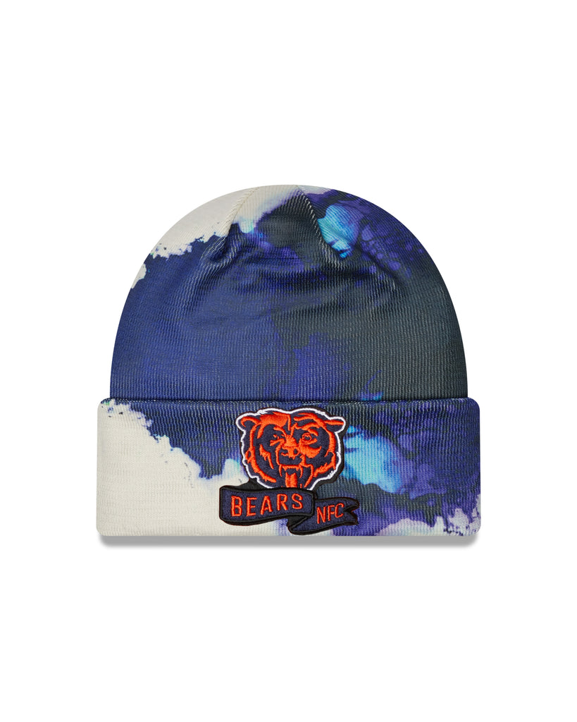 New Era NFL Men's Chicago Bears 2022 Sideline Ink Knit Beanie One Size